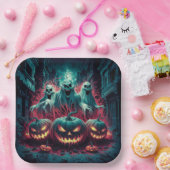 Paper Plate Dark Art Serie 14 Papieren Bordje (Feest)