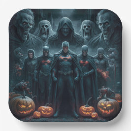 Paper Plate Dark Art Serie 1 03 Papieren Bordje