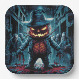 Paper Plate Dark Art Serie 1 08 Papieren Bordje