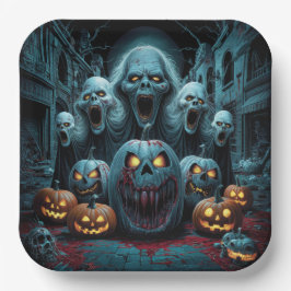 Paper Plate Dark Art Serie 1 10 Papieren Bordje