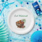 Paper Plate-Eid Mubarak Tableware Papieren Bordje (Feest)