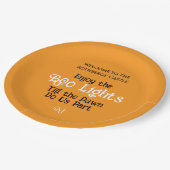 Paper Plate : HALLOWEEN #2 Papieren Bordje (Gekanteld)