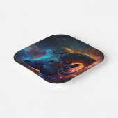Paper Plate of Aries Zodiac Star Sign Papieren Bordje (Gebogen)