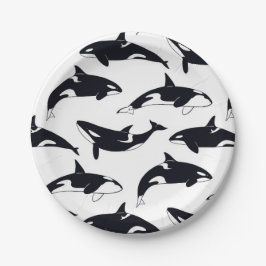 paper plate orca papieren bordje