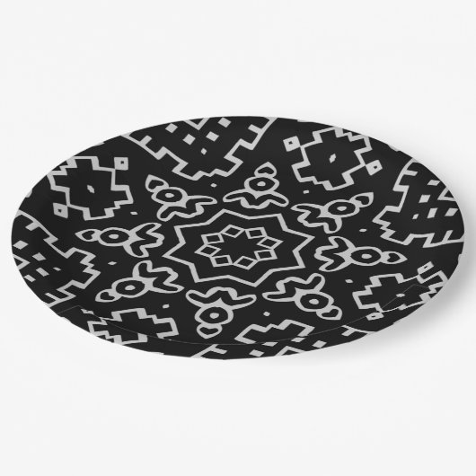 Paper Plate Papieren Bordje (Gekanteld)