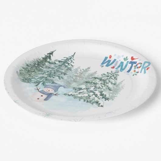 Paper plate papieren bordje (Gekanteld)