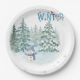 Paper plate papieren bordje