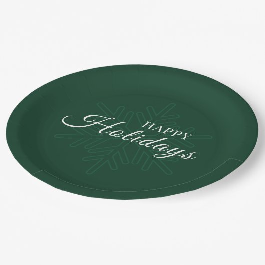 Paper Plate Papieren Bordje (Gekanteld)