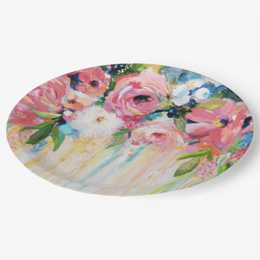 Paper Plate Papieren Bordje (Gekanteld)