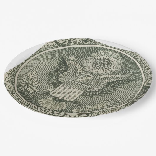 Paper Plate Papieren Bordje (Gekanteld)