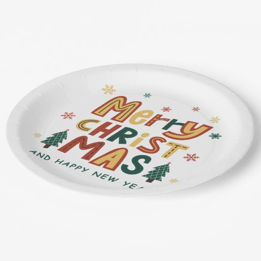 Paper Plate Papieren Bordje (Gekanteld)