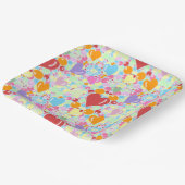 Paper plate papieren bordje (Gebogen)