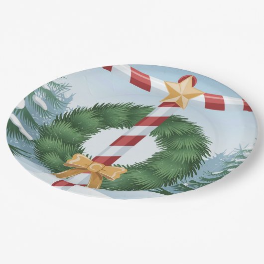 Paper Plate Papieren Bordje (Gekanteld)