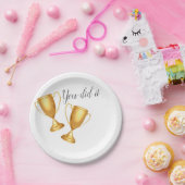 Paper plate upon success papieren bordje (Feest)