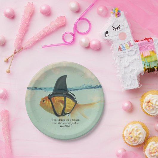 Paper Plate with attitude Papieren Bordje (Feest)