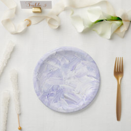 Paper Plates 17,8 cm - Paint Pattern Papieren Bordje