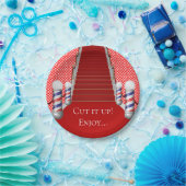 Paper Plates Barbershop Papieren Bordje (Feest)