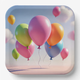 Paper Plates (Birthday Party) Papieren Bordje