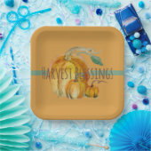Paper Plates: Harvest Blessings Papieren Bordje (Feest)