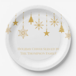 Paper Plates – Holiday Celebration Tableware Papieren Bordje