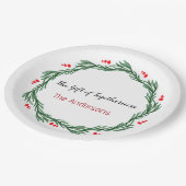 Paper Plates – Holiday Party Dining Essentials Papieren Bordje (Gekanteld)