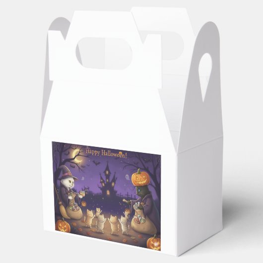 Paper&Pukku happy Halloween! Bedankdoosjes (Geopend)