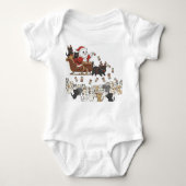 Paper&Pukku Merry Christmas! Romper (Voorkant)