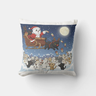 Paper&Pukku Merry Christmas! Throw Pillow Kussen