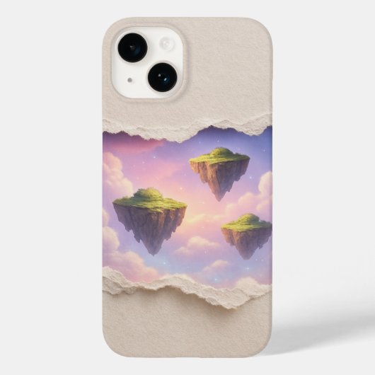 Paper Ripped Reality iPhone Case — 3D Tear Effect (Achterkant)