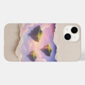 Paper Ripped Reality iPhone Case — 3D Tear Effect (Achterkant (horizontaal))