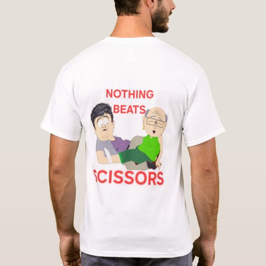 Paper, Rock, Scissors T-shirt (Achterkant)