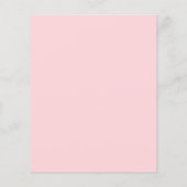 PAPER Roze Cake Script 21st Birthday Invitation Flyer (Achterkant)