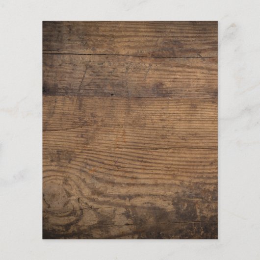 PAPER Rustic Eucalyptus Bridal Shower Invitation Flyer (Achterkant)