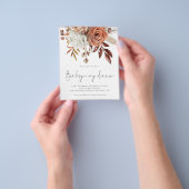 PAPER Rustic Herfst Florals Thanksgiving Flyer (Hand)
