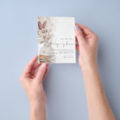 PAPER Rustic Pampas Grass Thanksgiving Flyer (Hand)