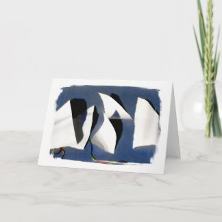 " Paper Sails " Wenskaart Kaart