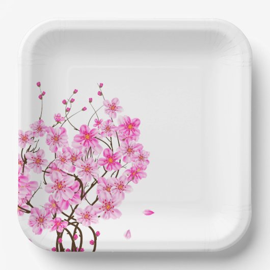 Paper serving plate for occasions papieren bordje (Voorkant)