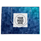 Paper Shopping Bag with Replaceable Image Groot Cadeauzakje (Voorkant)