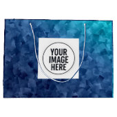 Paper Shopping Bag with Replaceable Image Groot Cadeauzakje (Achterkant)