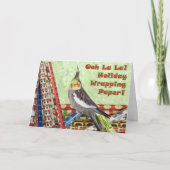 Paper Shredding Feestdagen Kaart (Voorkant)