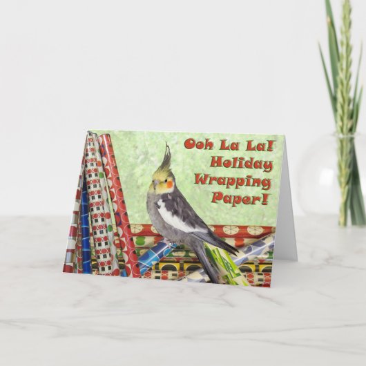 Paper Shredding Feestdagen Kaart (Voorkant)