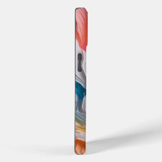 Paper Splash Vivid Gradient op wit Case-Mate iPhone Case (Achterkant / Rechts)