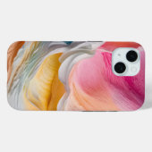 Paper Splash Vivid Gradient op wit Case-Mate iPhone Case (Achterkant (horizontaal))