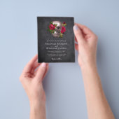 PAPER Weddenschap | Gothische Rozen Flyer (Hand)