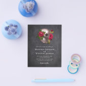 PAPER Weddenschap | Gothische Rozen Flyer (Enkel)