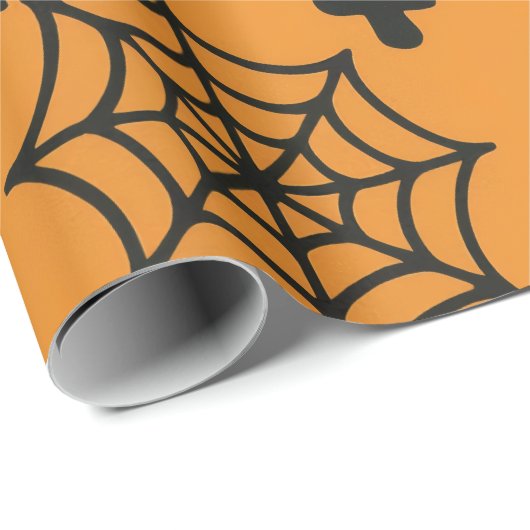 Paper wrapping paper with Halloween-themed pattern Cadeaupapier (Rol Hoek)