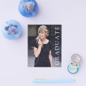 PAPER ze deed het Foto Afstuderen kondiging Flyer (Enkel)