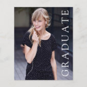 PAPER ze deed het Foto Afstuderen kondiging Flyer (Voorkant)