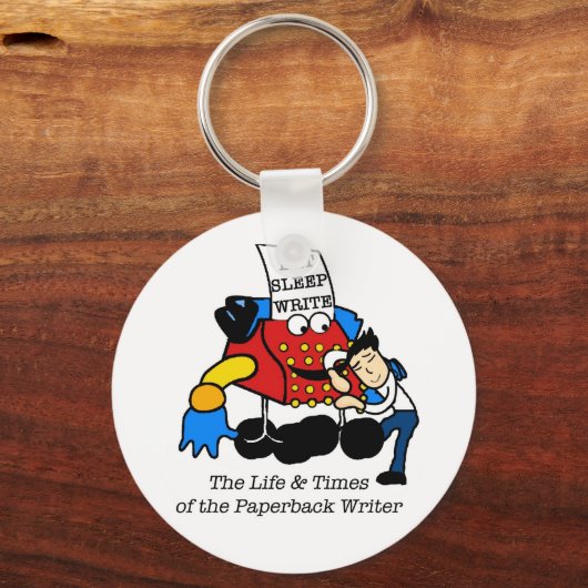 Paperback Writer Sleutelhanger (Voorkant)