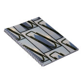 Paperclip en wolkenkrabber notitieboek (Rechterzijde)